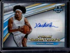 Kendall Brown Basketball Cards 2021 Bowman University Prime Chrome Signatures Prices