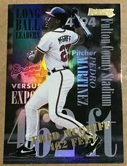 Fred McGriff #2 Baseball Cards 1995 Panini Donruss Long Ball Leaders Prices