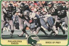 Philadelphia Eagles [Birds of Prey] Football Cards 1981 Fleer Team Action Prices