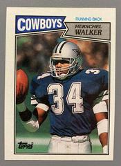 Herschel Walker Football Cards 1987 Topps Prices