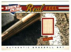 Real Feel Bat Baseball Cards 2012 Panini Triple Play Prices