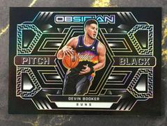Devin Booker [Yellow] Basketball Cards 2021 Panini Obsidian Pitch Black Prices