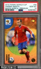 Andres Iniesta Soccer Cards 2010 Panini World Cup South Africa Premium Prices