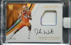 Deshaun Watson [Patch Autograph Gold] #102 Football Cards 2017 Panini Immaculate Collection Prices