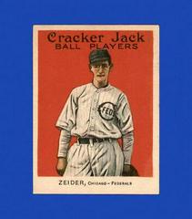 Rollie Zeider Baseball Cards 1915 Cracker Jack Prices