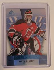 Martin Brodeur [Platinum] Hockey Cards 2021 SP Game Used Purity Prices