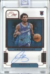 James Bouknight [Red] #RA-JBK Basketball Cards 2021 Panini One and One Rookie Autographs Prices