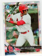 Jose Adolis Garcia [Atomic Refractor] #BCP-121 Baseball Cards 2018 Bowman Chrome Prospects Prices
