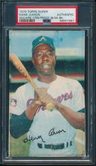 Henry Aaron [Square Corner Proof] Baseball Cards 1970 Topps Super Prices