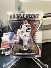 Matt Manning #RD-14 Baseball Cards 2022 Panini Mosaic Rookie Debut Prices