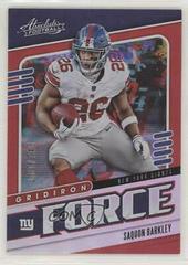 Saquon Barkley [Spectrum Red] Football Cards 2019 Panini Absolute Gridiron Force Prices