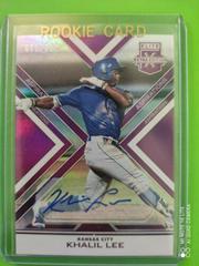 Khalil Lee [Autograph Aspirations Purple] #111 Baseball Cards 2016 Panini Elite Extra Edition Prices