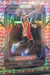 Trae Young [Red Dice] #1 Basketball Cards 2022 Panini Prizm Monopoly Prices