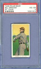 Bill Graham Baseball Cards 1909 T206 Polar Bear Prices