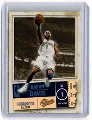 Baron Davis #5 Basketball Cards 2004 Fleer Authentix Prices