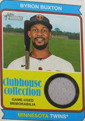 Byron Buxton #CCR-BBN Baseball Cards 2023 Topps Heritage Clubhouse Collection Relics Prices