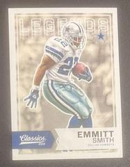 Emmitt Smith [White Jersey Red Back] #114 Football Cards 2016 Panini Classics Prices