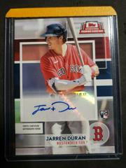 Jarren Duran #AC-JD Baseball Cards 2022 Topps International Trading Card Day Autographs Prices