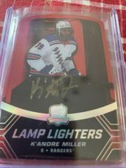 K'Andre Miller Hockey Cards 2020 Upper Deck The Cup Lamp Lighters Autographs Prices