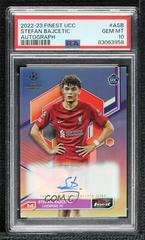 Stefan Bajcetic #A-SB Soccer Cards 2022 Topps Finest UEFA Club Competitions Autographs Prices