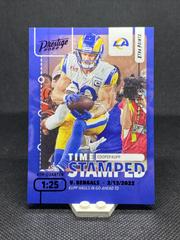 Cooper Kupp [Purple] #TS-7 Football Cards 2022 Panini Prestige Time Stamped Prices