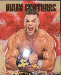 Brian Cage [Gold] Wrestling Cards 2021 Upper Deck AEW Main Features Prices