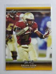 Dalvin Cook [Gold] #19 Football Cards 2017 Leaf Draft Prices