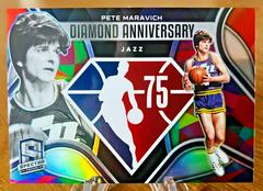 Pete Maravich #29 Basketball Cards 2021 Panini Spectra Diamond Anniversary Prices