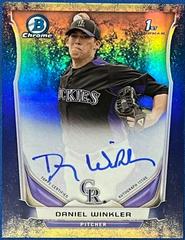Daniel Winkler Baseball Cards 2014 Bowman Chrome Autograph Prospects Prices