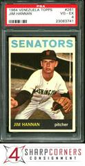 Jim Hannan #261 Baseball Cards 1964 Venezuela Topps Prices