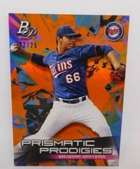 Brusdar Graterol [Orange] #28 Baseball Cards 2019 Bowman Platinum Prismatic Prodigies Prices