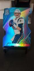 Tom Brady [White Jersey Neon Blue Die Cut] #111 Football Cards 2015 Panini Spectra Prices
