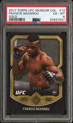Francis Ngannou [Gold] Ufc Cards 2017 Topps UFC Museum Collection Prices