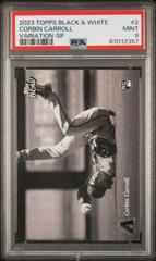 Corbin Carroll [SP] #2 Baseball Cards 2023 Topps Black and White Prices