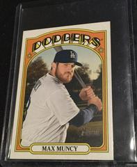 Max Muncy [Mini] #2 Baseball Cards 2021 Topps Heritage Prices