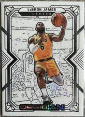 LeBron James [White Pulsar] #6 Basketball Cards 2021 Panini Obsidian Prices