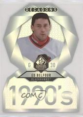 Ed Belfour #DC-71 Hockey Cards 2020 SP Signature Edition Legends Decagons Prices