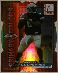 Daunte Culpepper [Red Die Cut] #12 Football Cards 1999 Panini Donruss Elite Primary Colors Prices