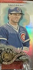 Ryne Sandberg [Mini Red] Baseball Cards 2022 Topps Allen & Ginter Chrome Prices