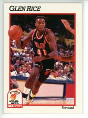 Glen Rice #113 Basketball Cards 1991 Hoops Prices