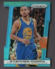 Stephen Curry [Light Blue Die Cut Prizm] #176 Basketball Cards 2013 Panini Prizm Prices