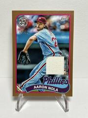 Aaron Nola [Gold] #89BR-AN Baseball Cards 2024 Topps 1989 Relic Prices