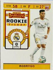 Rodrygo [Red] Soccer Cards 2019 Panini Chronicles Contenders Rookie Ticket Prices