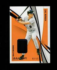 Cal Ripken [Blue] #54 Baseball Cards 2021 Panini Immaculate Collection Prices