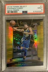 Stephen Curry [Gold Prizm] Basketball Cards 2018 Panini Select Prices