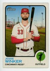 Jesse Winker Baseball Cards 2022 Topps Heritage Prices