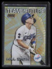 Will Smith [Gold] Baseball Cards 2022 Stadium Club Chrome Team of the Future Prices