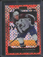 Nathan MacKinnon [Orange Checkers] #19 Hockey Cards 2021 O-Pee-Chee Platinum Prices