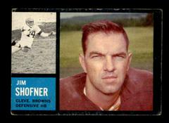 Jim Shofner #35 Football Cards 1962 Topps Prices