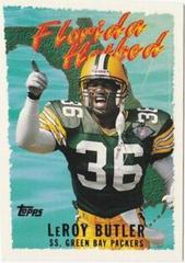 LeRoy Butler #FH14 Football Cards 1995 Topps Florida Hot Bed Prices